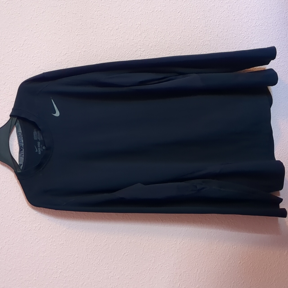 Men's Size XL Nike navy blue fitted shirt